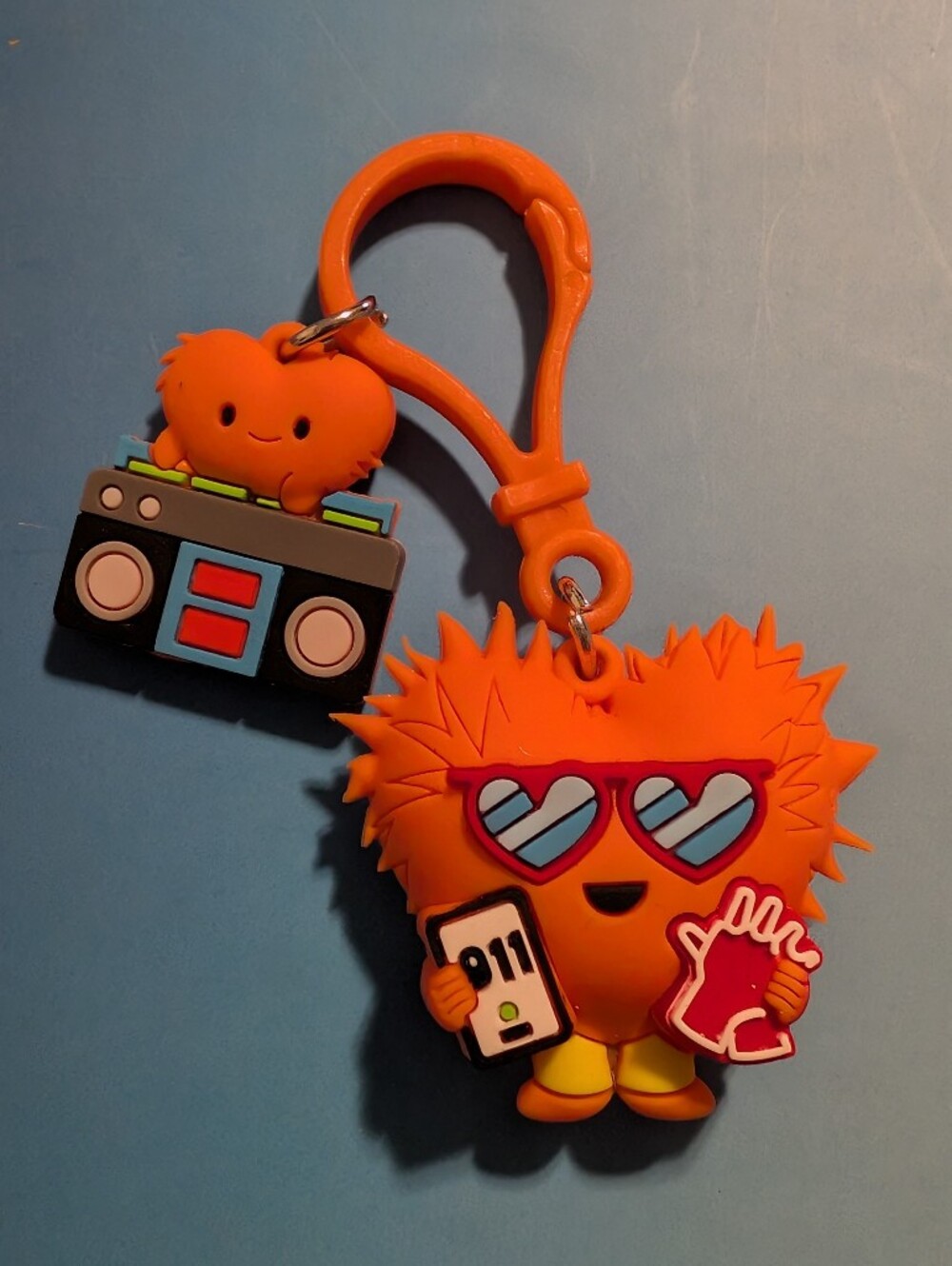 202324 Kids Heart Challenge Collectible "Beat HOCPR" Keychain.